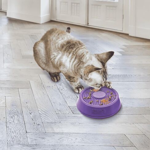 KONG Licks Spinz Rotating Textured Food Pad with Non-Skid Base (Large) in Saudi Arabia