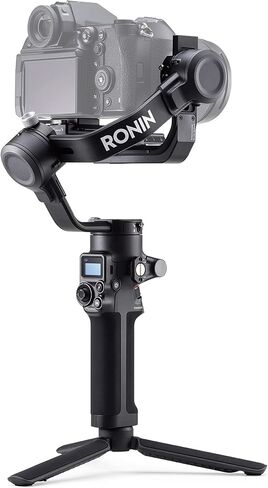 مثبت جيمبال DJI RSC 2-3 محاور لكاميرا DSLR وكاميرا بدون مرآة، نيكون سوني باناسونيك كانون فوجي فيلم، رونين SC، حمولة 3 كجم، تصوير عمودي، شاشة لمس - أسود (متجدد) in Kuwait