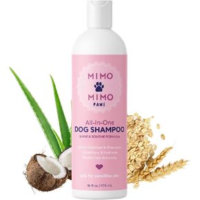 شامبو طبيعي للكلاب للبشرة الحساسة، غسول مرطب ومرطب للكلاب، وفك تشابك الشعر وإزالة الروائح الكريهة، أساسيات العناية اليومية لجميع السلالات، رائحة منعشة، صنع في الولايات المتحدة الأمريكية، 16 أونصة سائلة. أوقية in Kuwait