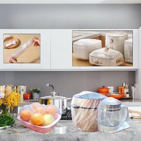 20PCS Clear Small Appliance Dust Covers, Disposable Thickened Plastic Cover for Air Fryer, Blender, Coffee Maker, Pressure Cooker & Slow Cooker, Oven, Food Processor in Kuwait