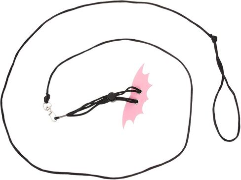 Adjustable Lizard Harness Leash for Small Pets Reptile Training Outdoor Safety Bearded Dragon Accessories Comfortable Secure Closure Pink in Saudi Arabia