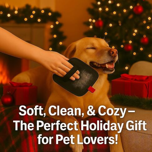 Magic Brush PET Hair Removal Glove, Electrostatic for Furniture, Clothing, Reusable Two-Sided Fur & Lint Remover for Cats & Dogs, Washable, Upgraded Fur Removal Tool-1 PCS in Saudi Arabia