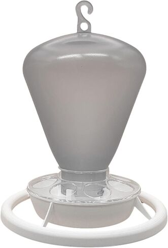 2GR Automatic Bird Feeder and Water Dispenser – Versatile Outdoor & Indoor Cage Feeder, Easy to Refill, Drainage System, Durable Plastic Design, Large Capacity in Kuwait