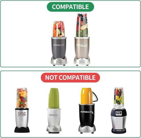 قطع غيار حشية الخلاط - 4 حلقات إغلاق لملحقات قطع غيار Nutribullet خلاط 900 وات و600 وات، متوافق مع Nutribullet Pro 900 in Kuwait