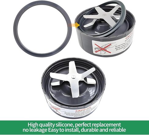 قطع غيار حشية الخلاط - 4 حلقات إغلاق لملحقات قطع غيار Nutribullet خلاط 900 وات و600 وات، متوافق مع Nutribullet Pro 900 in Kuwait