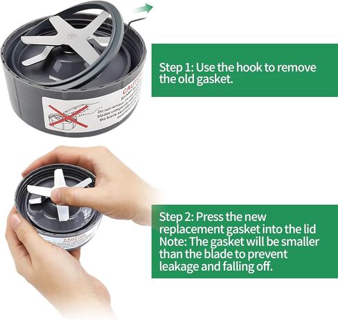 قطع غيار حشية الخلاط - 4 حلقات إغلاق لملحقات قطع غيار Nutribullet خلاط 900 وات و600 وات، متوافق مع Nutribullet Pro 900 in Kuwait