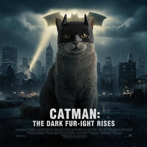Black Bat Cat Mask and Cloak Costume for Indoor Cats, Funny Superhero Pet Outfit for Christmas, Cosplay, Parties and Photoshoots, Hooded Cape for Cats – Big Size in Saudi Arabia