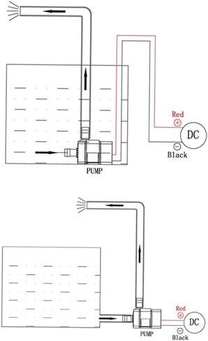 فائقة الهدوء USB صغير DC5V 2.3 واط مايكرو فرش مضخة زيت المياه مقاوم للماء نافورة غاطسة حوض السمك تعميم 220L/H رفع 250 سنتيمتر 5 فولت in Saudi Arabia