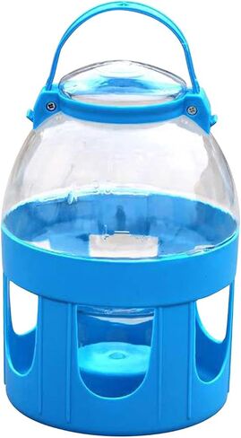 Bird Water Feeder Water Dispenser Convenient Hanging Feeding Tool Dove Drinker for Farm Cockatiels Pigeons Chick Pet Supplies, 2L in Saudi Arabia