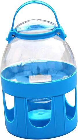 Bird Water Feeder Water Dispenser Convenient Hanging Feeding Tool Dove Drinker for Farm Cockatiels Pigeons Chick Pet Supplies, 2L in Saudi Arabia