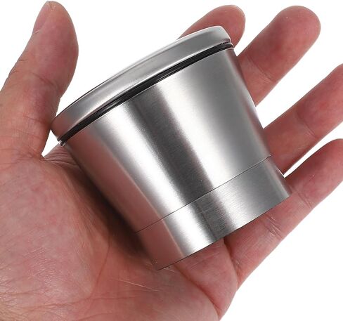 2pcs Stainless Steel Sea Salt Mills Caps Grinder Top Covers for Salt Pepper Shaker Manual Spices Grinder Lid Caps in Saudi Arabia