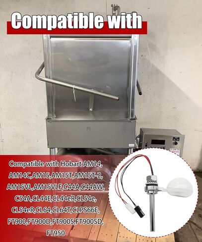 Dishwashers Float Switch and Probe Assembly Compatible with Hobart Dishwashers Replaces 00-289121 in Saudi Arabia
