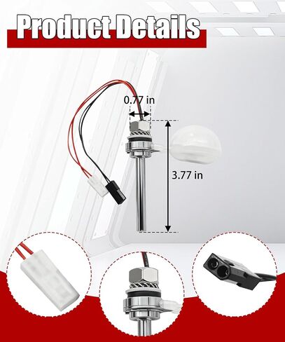 Dishwashers Float Switch and Probe Assembly Compatible with Hobart Dishwashers Replaces 00-289121 in Saudi Arabia