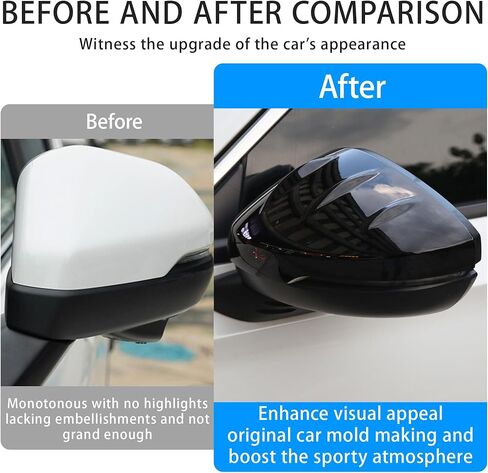غطاء هوائي زعانف القرش لـ Honda 11th Civic Extrid Decoration Cover Cover Cover Cover مع 2022 2023 2024 2025 Civic (Black Glossy) in Kuwait