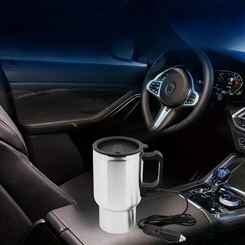 Car Insulated Mug Stainless Steel Kettle 450ml in Saudi Arabia