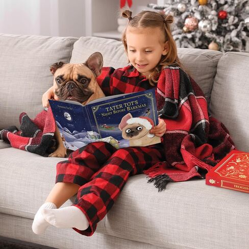 Dog’s Night Before Christmas Personalized Book Gold Foil | Hardcover (Gold Foil Cover) | 9" x 11" | I See Me! in Saudi Arabia