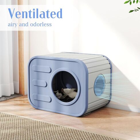 DRATO Outdoor Cat House راتينج مقاوم للطقس على شكل كاميرا للاستخدام الداخلي للقطط الخارجية in Kuwait