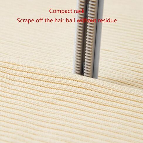 Double-Sided Carpet Scraper Pet Hair Remover Carpet Rake Cat Dog Hair Remover for Couch Rug Furniture Car Plus Pet Comb Brush (Blue) in Saudi Arabia