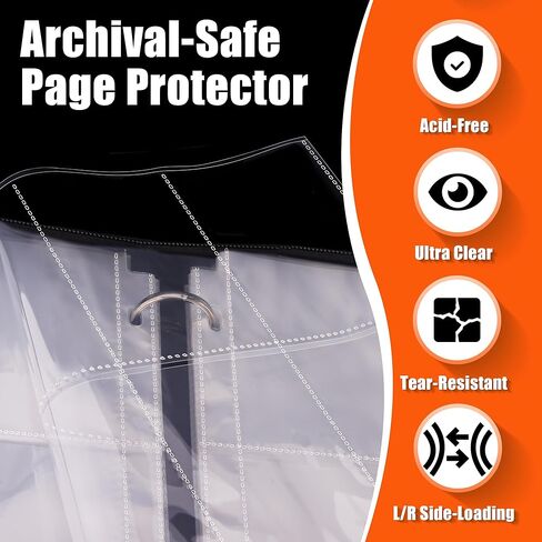 900 Pockets Baseball Card Sleeves Binder for Trading Card, Baseball Card Sleeves Card Holder Album Protectors Set Fit for Football Card, Baseball Card, Sport Card in Kuwait