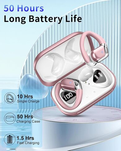 Wireless Earbuds, Bluetooth Headphones Sports, IP7 Waterproof Headset for Running in Saudi Arabia