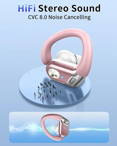 Wireless Earbuds, Bluetooth Headphones Sports, IP7 Waterproof Headset for Running in Saudi Arabia