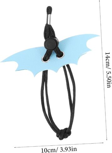 Adjustable Outdoor Reptile Leash Harness for Small Lizards Bearded Dragons Gecko Comfortable Sling Design Secure Strap Blue in Saudi Arabia