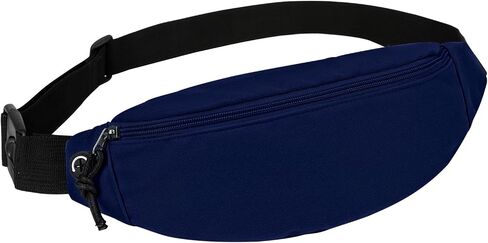 Waist Pack Fanny Pack for Men & Women, Water-Resistant Lightweight Travel Belt Mini Bag with Adjustable Strap, Hands-Free Crossbody Sling Bag in Saudi Arabia