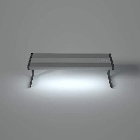 LANDEN AQUABRITE 30 LED Aquarium Light RGB+W for 11.81in (30cm) Rimless Freshwater Fish Tanks - Full Spectrum Lighting with Adjustable Brightness with Controller in Saudi Arabia