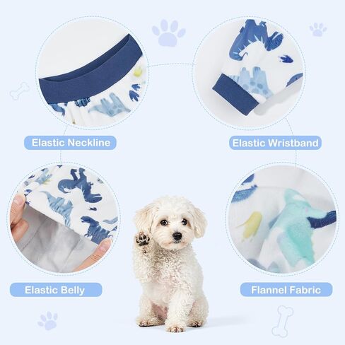2 Pack Dog Pajamas for Small Dogs Doggie Clothes Puppy Onesies for Puppy in Saudi Arabia