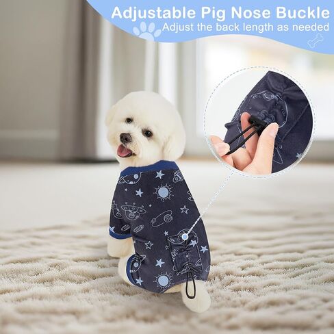 2 Pack Dog Pajamas for Small Dogs Doggie Clothes Puppy Onesies for Puppy in Saudi Arabia