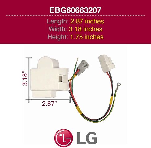 LG EBG60663207 Genuine OEM PTC Thermistor Assembly for LG Refrigerators in Saudi Arabia