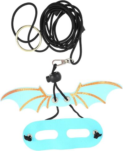 5Pcs Adjustable Reptile Harness and Leash with Wing Design for Bearded Dragon and Lizard and Escape-Resistant Outdoor Walking Gear for Geckos and Small Pets in Saudi Arabia