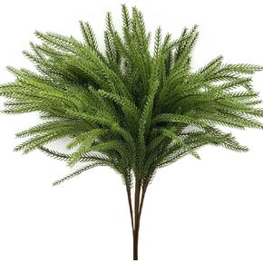 نباتات CATTREE الاصطناعية لعيد الميلاد، شجيرات العشب البلاستيكية الصناعية، أوراق شجيرات محاكاة أوراق وهمية، المنزل الداخلي والخارجي، حديقة الزفاف، قاعة الديكور، قاعة المكتب، حشو زارع الطاولة - ذهبي، عبوتان in Kuwait