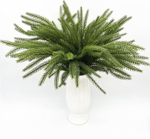 نباتات CATTREE الاصطناعية لعيد الميلاد، شجيرات العشب البلاستيكية الصناعية، أوراق شجيرات محاكاة أوراق وهمية، المنزل الداخلي والخارجي، حديقة الزفاف، قاعة الديكور، قاعة المكتب، حشو زارع الطاولة - ذهبي، عبوتان in Kuwait
