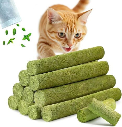 100g Freeze-Dried Catnip Chew Sticks Hairball Dental Treat for Cat in Saudi Arabia