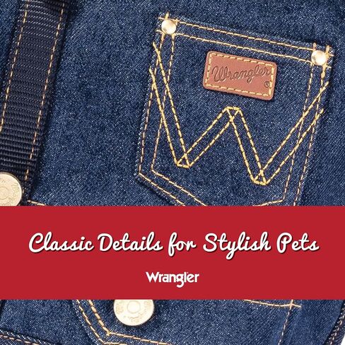 تي شيرت Wrangler Long Live Cowboys للكلاب - قميص خفيف الوزن وقابل للتنفس - يمكن غسله في الغسالة - سترة بطبقة تحت الكلب (XS) in Kuwait