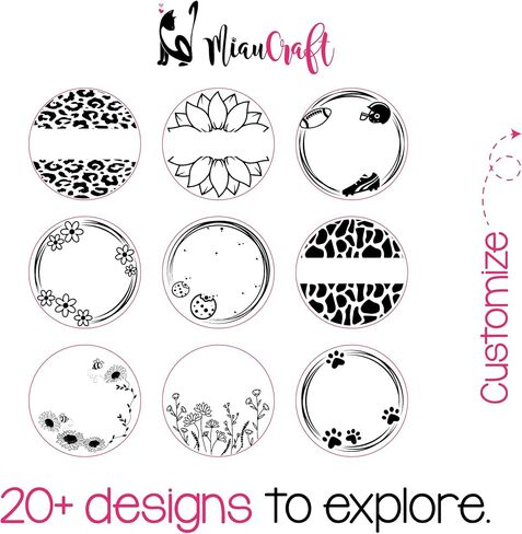 Super Customizable Pet Tags ID for Cats & Dogs | Cat tag: Durable Stainless Steel. Custom Engraved Dog Tags for Collars, Harnesses & Leashes | Many Fonts & Design (Champagne, Round) in Saudi Arabia