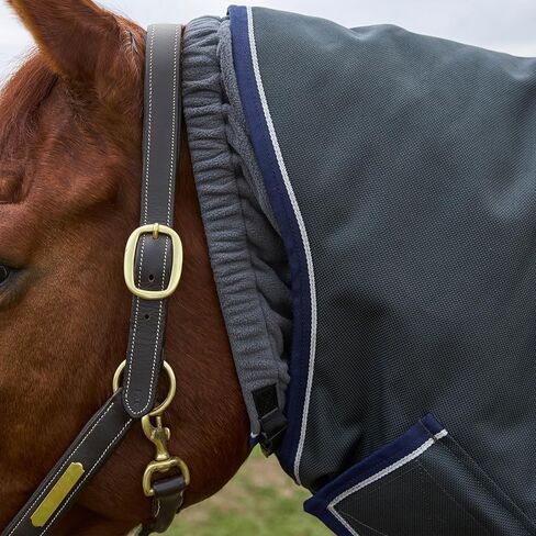 WeatherBeeta ComFiTec Ultra Turnout Detach-A-Neck 360g, Charcoal, 78" in Saudi Arabia