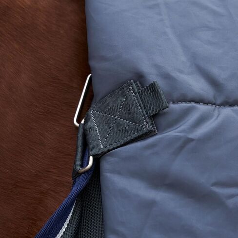 WeatherBeeta ComFiTec Ultra Turnout Detach-A-Neck 360g, Charcoal, 78" in Saudi Arabia