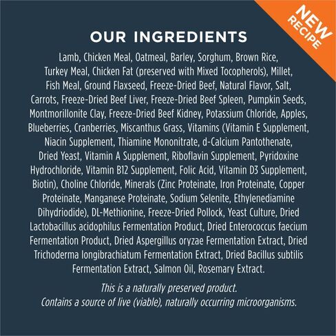 Instinct Raw Boost، طعام الكلاب الجاف الطبيعي مع قطع مجففة بالتجميد، نسبة عالية من البروتين، وصفة الحبوب الكاملة - الدجاج الحقيقي والأرز البني، كيس 20 رطل in Kuwait