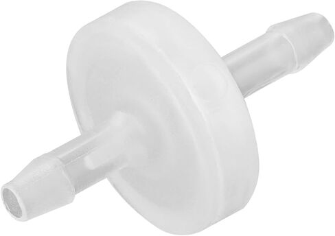 10 pcs 1/8 inch(3mm) Hose Barb Plastic Check Valve, Vacuum Aquarium Pump Air Check Valve One Way Barb Hose Inline Non Return (1/8 inch) in Kuwait
