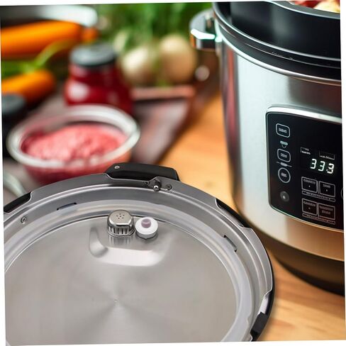 Gadpiparty Pack Pressure Cooker Safety Valve Stainless Steel Float Stem Silicone Ring Replacement for Electric Pressure Cookers Steam Release Valve in Saudi Arabia