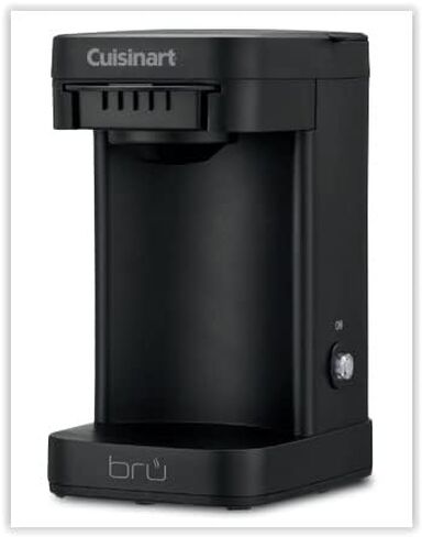 Cuisinart 1-Cup Coffee Maker for Hotels and Motels - Black. Uses One Cup Filter Packs. No K Cups or Loose Coffee. Compact Size. in Saudi Arabia