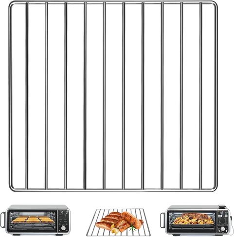 Air fryer Replacement Parts for Ninja Flip Toaster Oven & Air Fryer SP151, 13.5''× 11.8'' Food Grade Stainless Steel Air Fryer Accessories Grill Rack, Dishwasher Safe in Kuwait