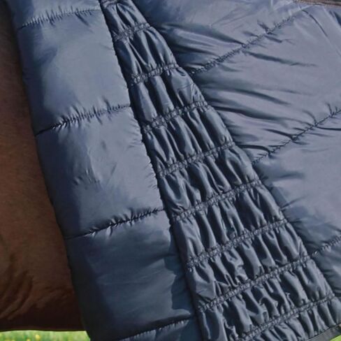 بطانية شتوية ثقيلة الوزن برقبة عالية من Extreme Vortex، نايلون مقاوم للتمزق 1680D، طلاء Dupont Teflon، عزل 300 جرام، مقاوم للماء، مسامي، أحزمة كتف ممتدة (76) in Kuwait