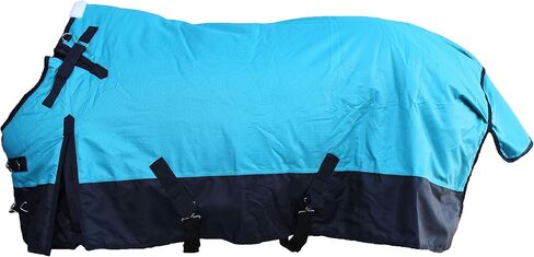 76" 1200D Horse Turnout Waterproof Heavy Weight Winter Blanket 5EE10G in Saudi Arabia