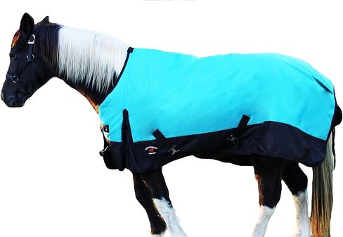 76" 1200D Horse Turnout Waterproof Heavy Weight Winter Blanket 5EE10G in Saudi Arabia