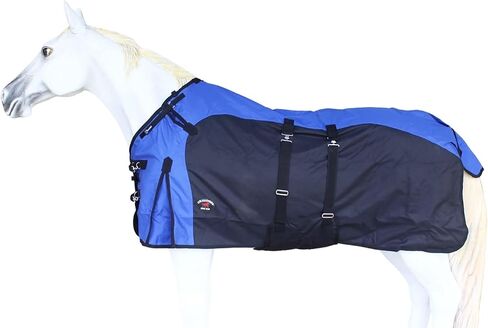74" 1200D Turnout Waterproof Fleece Lined Medium Winter Blanket Sheet 385LG in Saudi Arabia