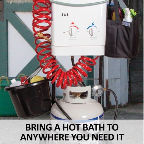 Original Portable Equine Washing System | Ultimate Comfort with Instant Warm Water | Comfortable, Stress-Free Horse in Saudi Arabia