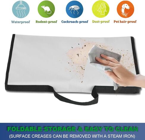 Electric Fryer Cover for Masterbuilt 3-in-1 10 Liter XL Electric Fryer MB20012420—Heavy-Duty Waterproof Heat-resistant Dustproof Electric Fryer Protective Case Deep Fryer Cover (Black) in Saudi Arabia